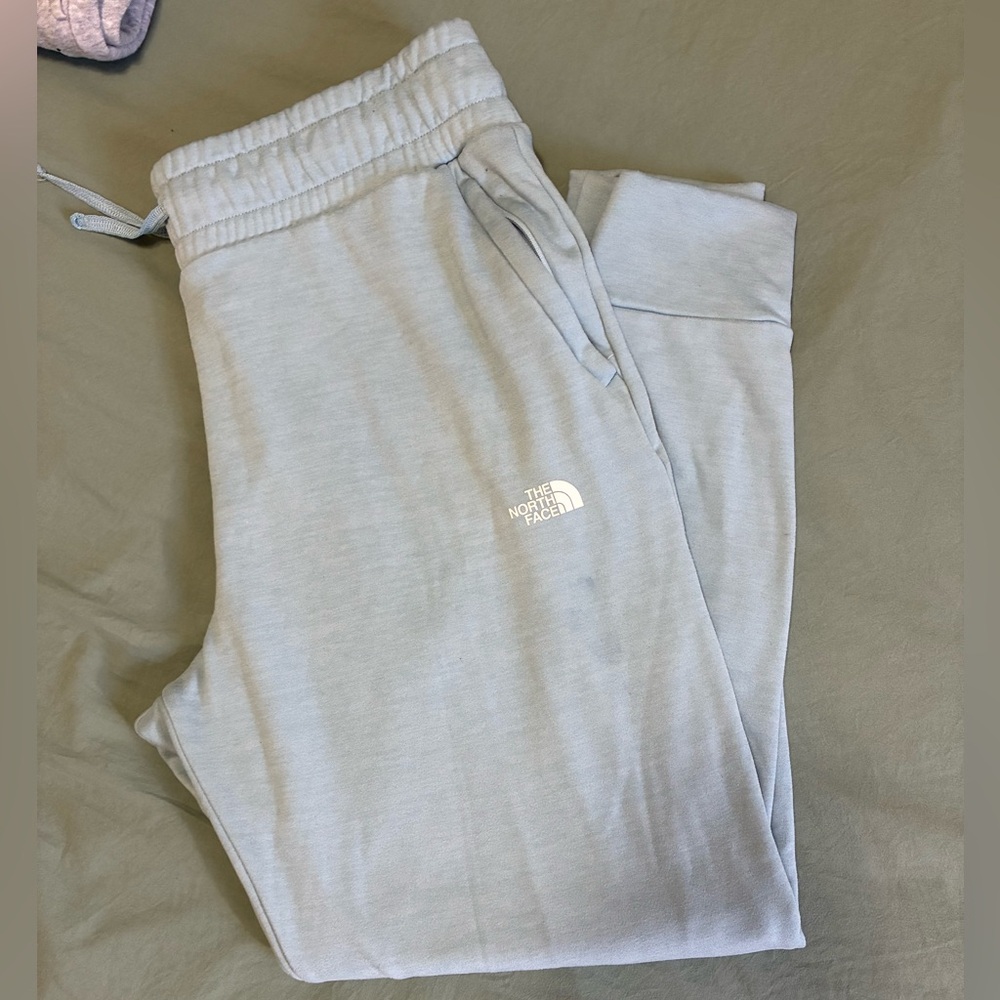 The North Face Light Blue Fleece Joggers